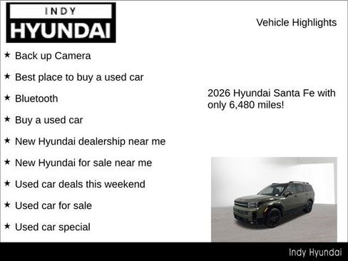 Certified 2026 Hyundai Santa Fe Calligraphy image 7