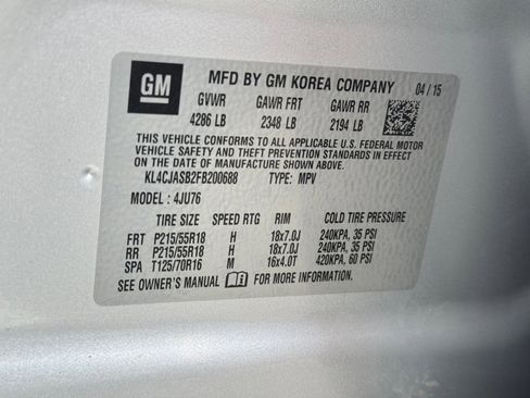 Used 2015 Buick Encore FWD image 33