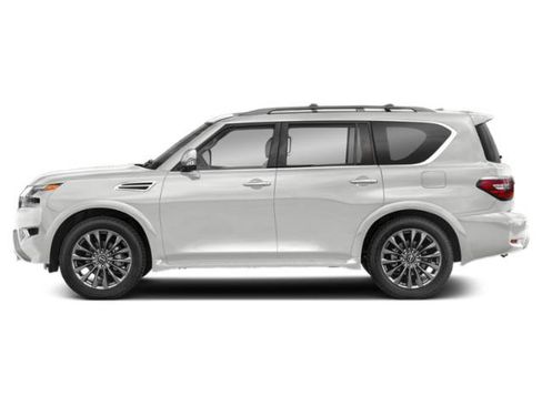 Used 2023 Nissan Armada Platinum w/ Captain's Chairs Package AWD/4WD image 3