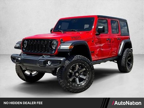 Used 2024 Jeep Wrangler Unlimited Sport AWD/4WD image 1