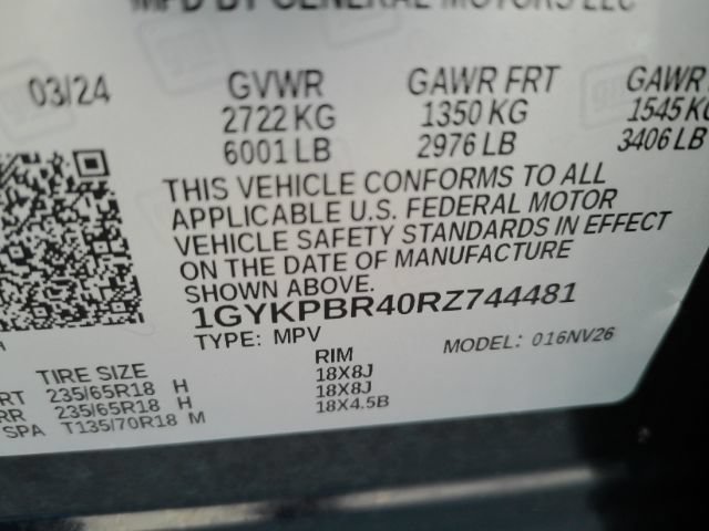 Used 2024 Cadillac XT6 Luxury w/ LPO, Floor Liner Package AWD/4WD image 53
