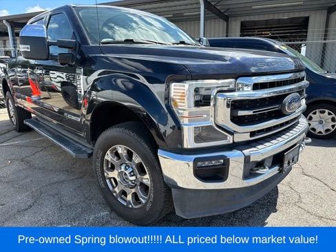 Used 2021 Ford F250 Lariat w/ Lariat Ultimate Package AWD/4WD image 11