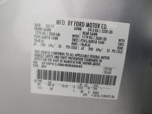 Used 2017 Ford Edge SEL FWD image 33