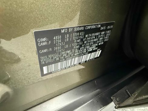 Certified 2025 Subaru Outback Premium w/ Popular Package #1A image 15