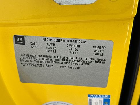 Used 2008 Chevrolet Corvette Z06 w/ Preferred Equipment Group RWD image 24
