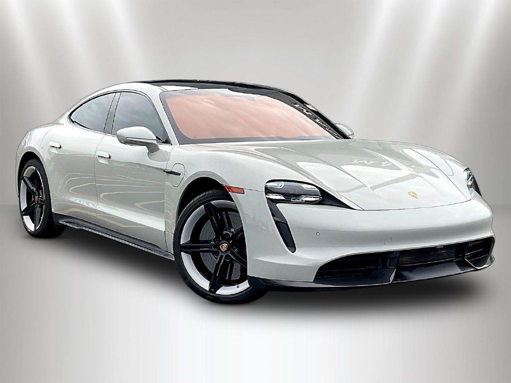Used 2021 Porsche Taycan Turbo S w/ Premium Package AWD/4WD image 3