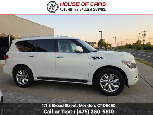 Used 2014 INFINITI QX80 4WD w/ Theater Package image 3