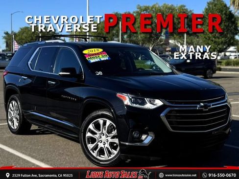 Used 2018 Chevrolet Traverse Premier w/ LPO, 'HIT The Road' Package FWD image 1