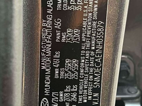 Used 2022 Hyundai Tucson Limited AWD/4WD image 24