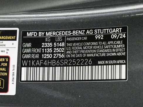 Certified 2025 Mercedes-Benz C 300 4MATIC Sedan image 27