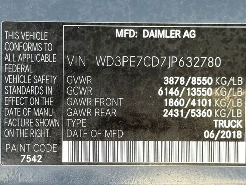 Used 2018 Mercedes-Benz Sprinter 2500 image 36