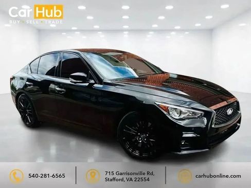 Used 2021 INFINITI Q50 Red Sport 400 w/ Proactive Package AWD/4WD image 1
