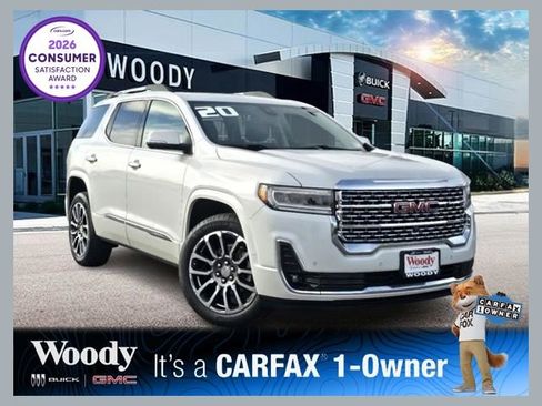 Used 2020 GMC Acadia Denali w/ Technology Package AWD/4WD image 1