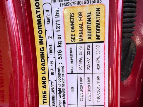 Used 2020 Ford Explorer Limited image 50