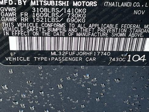 Used 2024 Mitsubishi Mirage G4 Black Edition image 34