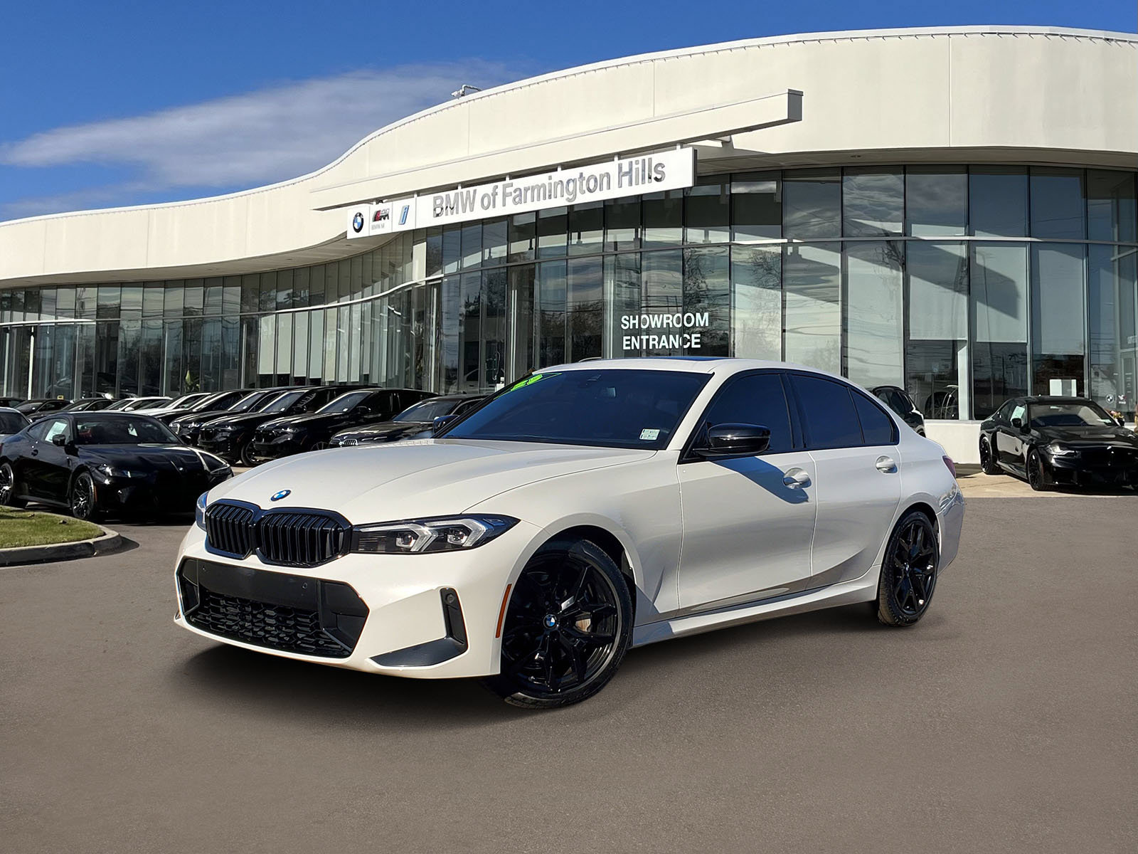 Certified 2025 BMW 330i xDrive Sedan w/ M Sport Package AWD/4WD 360° Tour