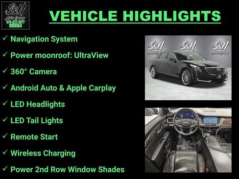 Used 2018 Cadillac CT6 Premium Luxury w/ Super Cruise Package AWD/4WD image 3