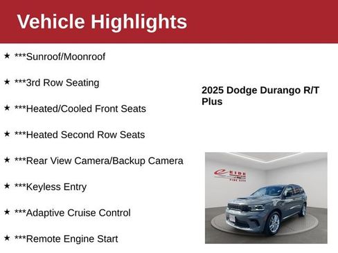 Used 2025 Dodge Durango R/T AWD/4WD image 4