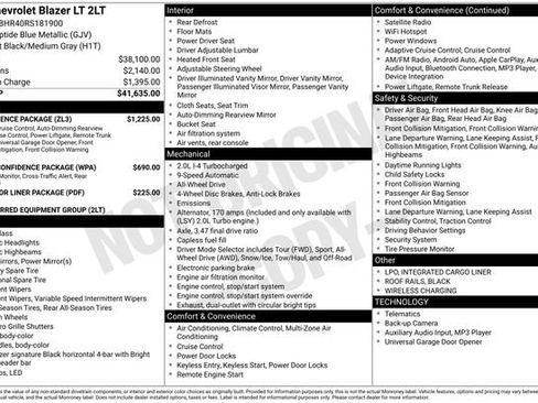 Certified 2024 Chevrolet Blazer LT w/ Convenience Package image 2