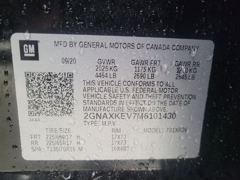 Used 2021 Chevrolet Equinox LT image 33