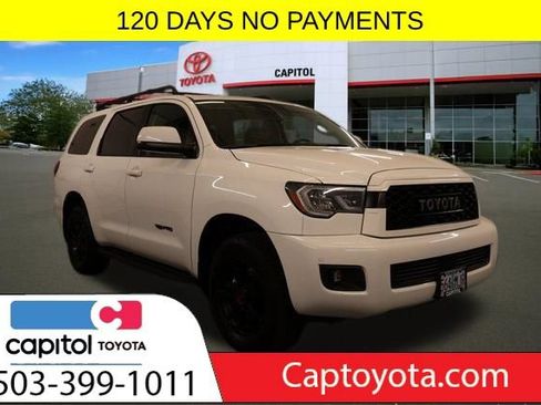 Certified 2020 Toyota Sequoia TRD Pro w/ Carpet Mat Package (TMS) AWD/4WD image 1