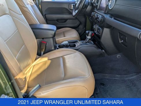 Used 2021 Jeep Wrangler Unlimited Sahara image 36
