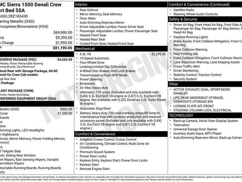 Used 2024 GMC Sierra 1500 Denali w/ Denali Reserve Package image 5