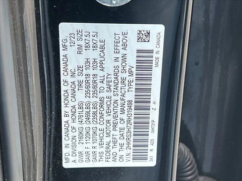 Used 2024 Honda CR-V EX-L image 25