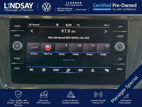 Certified 2022 Volkswagen Tiguan SE w/ Panoramic Sunroof Package image 14