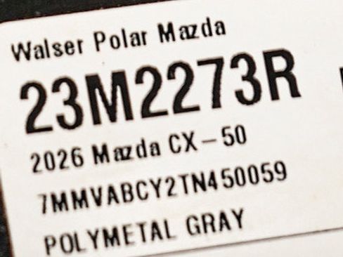 Certified 2026 MAZDA CX-50 AWD 2.5 S w/ Accent Package image 28