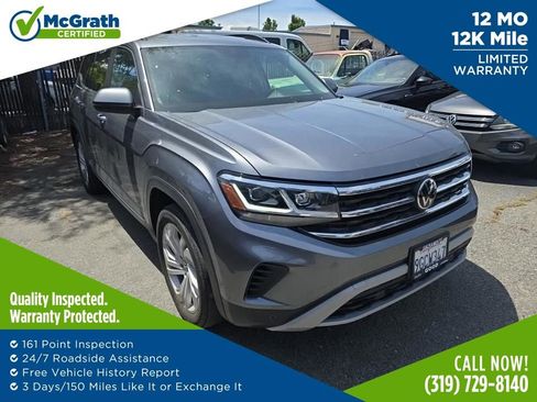 Used 2023 Volkswagen Atlas SE AWD/4WD image 1