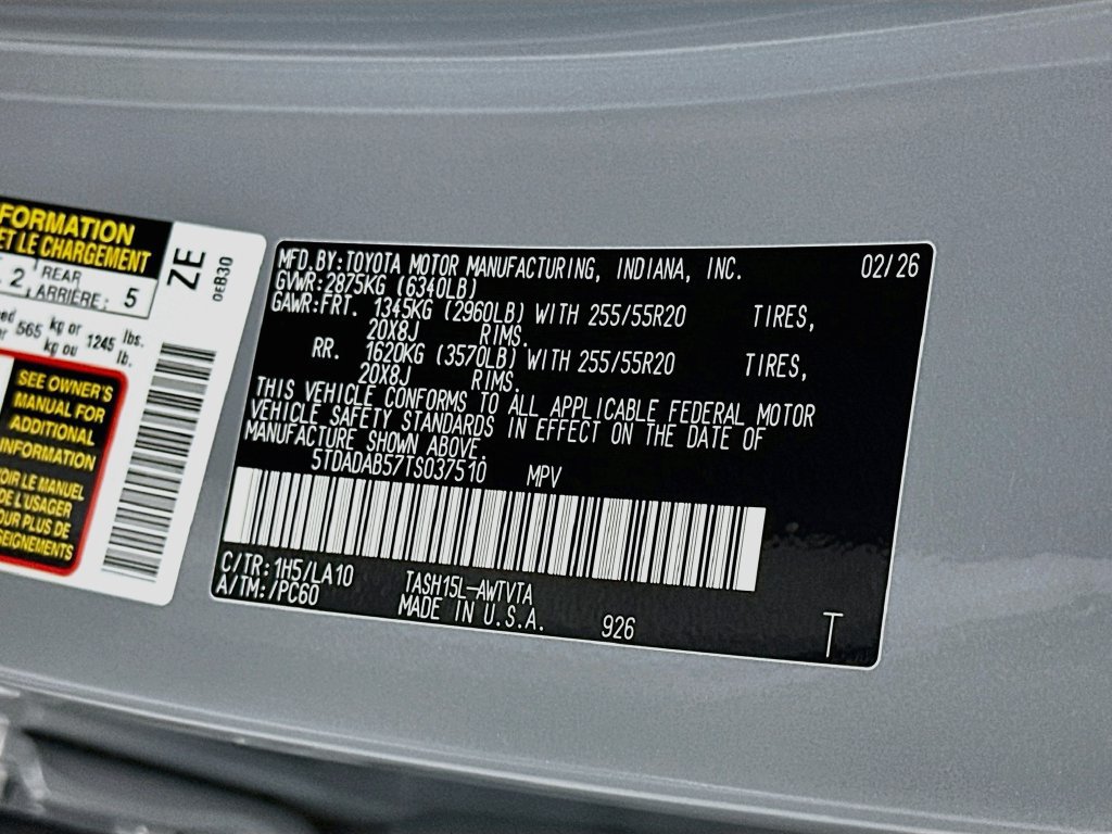 Certified 2026 Toyota Grand Highlander AWD Hybrid image 33