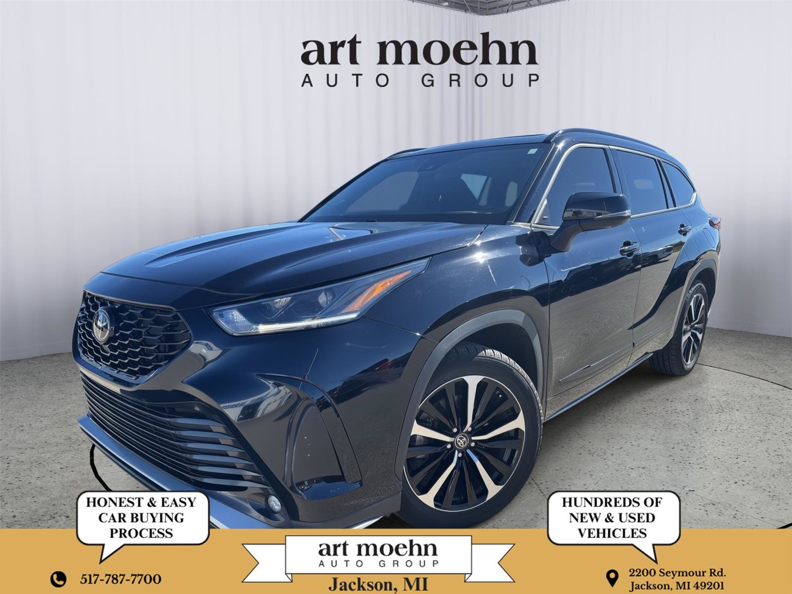 Used 2021 Toyota Highlander XSE AWD/4WD image 1
