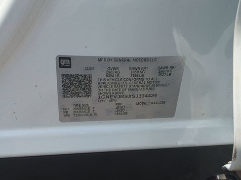 Used 2025 Chevrolet Traverse Z71 w/ Enhanced Driving Package AWD/4WD image 34
