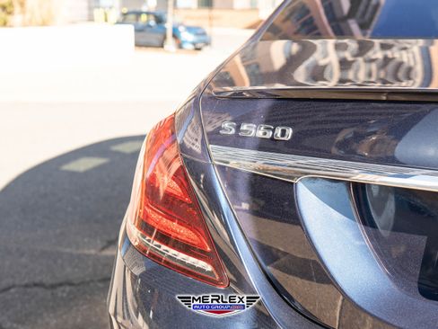 Used 2018 Mercedes-Benz S 560 Sedan w/ AMG Line Exterior image 48