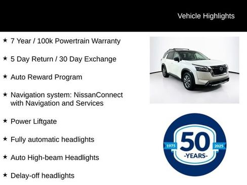 Certified 2024 Nissan Pathfinder SL AWD/4WD image 8