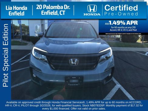 Certified 2022 Honda Pilot Special Edition image 2
