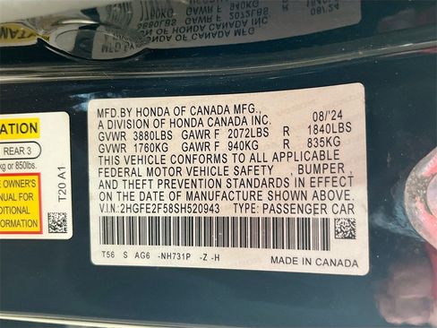 Used 2025 Honda Civic Sport image 31