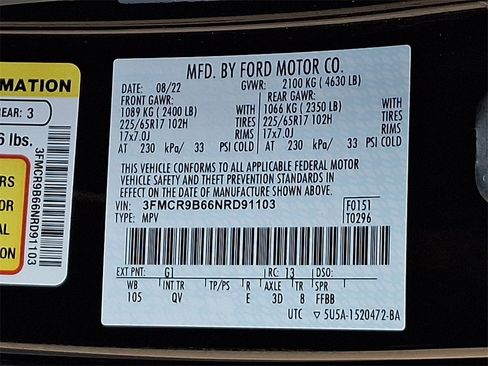 Certified 2022 Ford Bronco Sport Big Bend w/ Convenience Package image 29