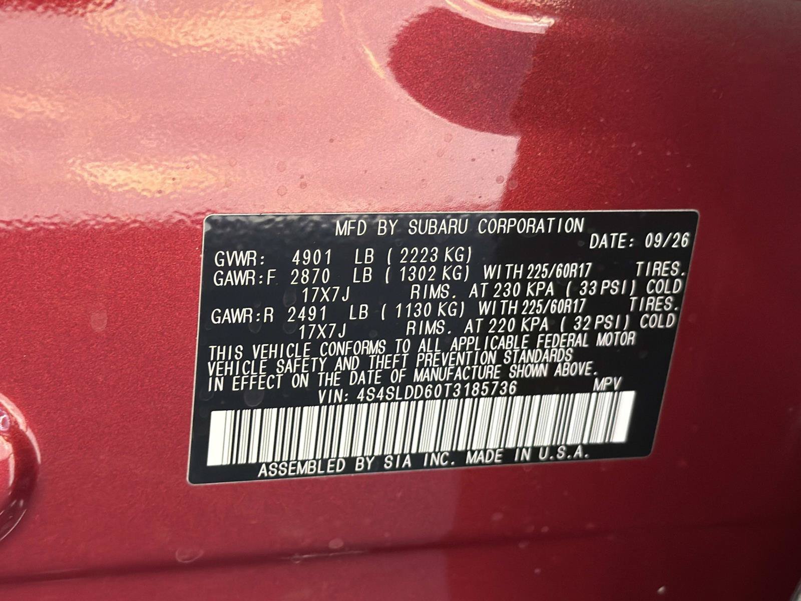 New 2026 Subaru Forester Premium AWD/4WD image 26