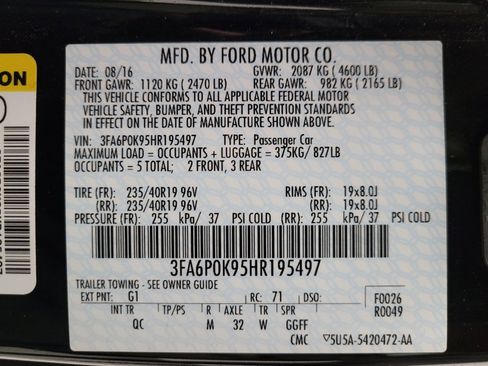 Used 2017 Ford Fusion Platinum image 33