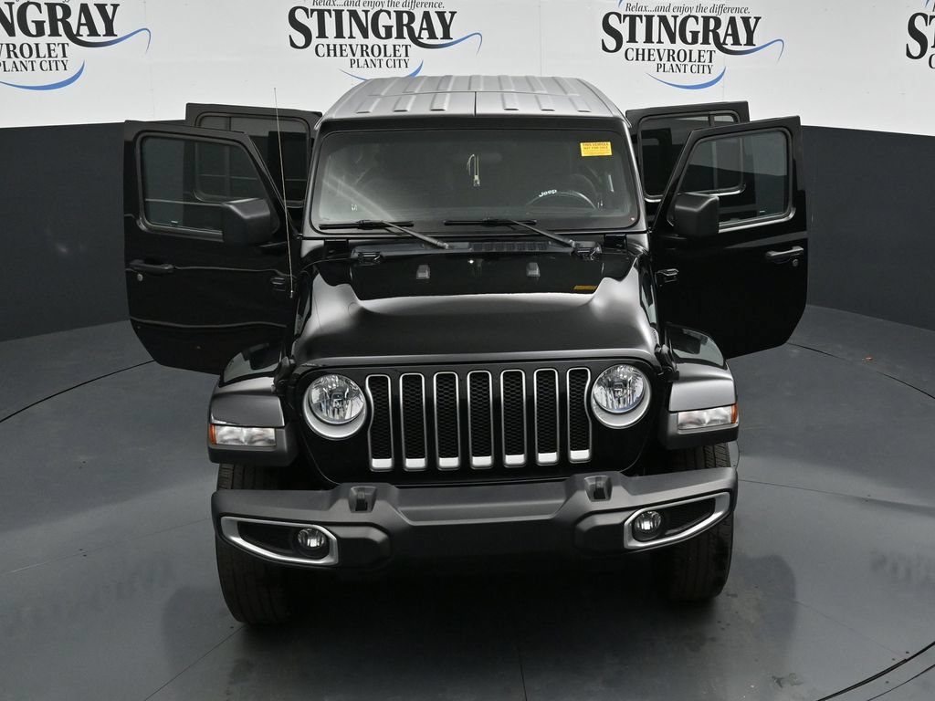 Used 2021 Jeep Wrangler Unlimited Sahara AWD/4WD image 37