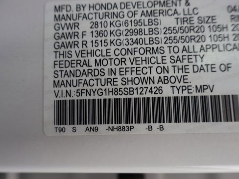 Certified 2025 Honda Pilot Elite image 36