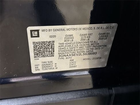 Certified 2020 Chevrolet Equinox LS w/ LS Convenience Package image 28