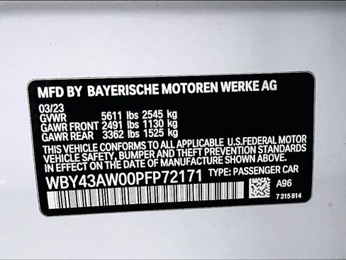Certified 2023 BMW i4 eDrive35 image 35
