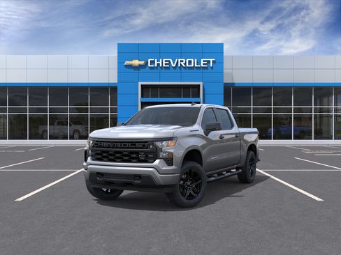 New 2026 Chevrolet Silverado 1500 Custom w/ Turbomax Blackout Package RWD image 8