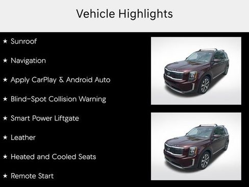 Used 2021 Kia Telluride EX w/ EX Premium Package FWD image 7