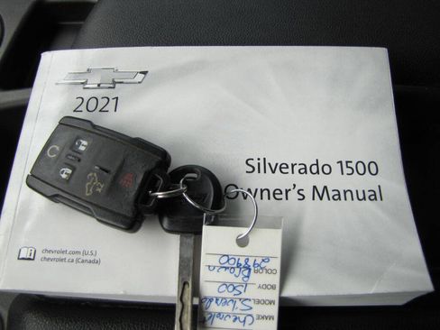Used 2021 Chevrolet Silverado 1500 Custom AWD/4WD image 48