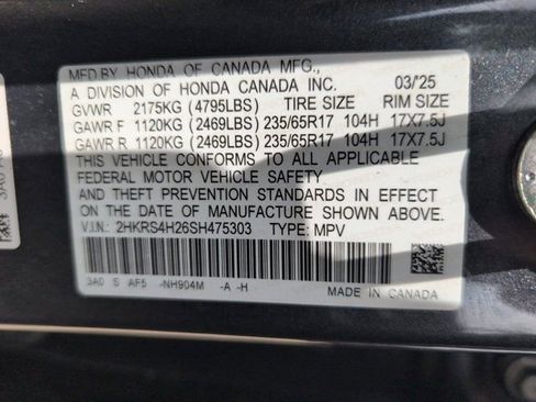 Used 2025 Honda CR-V LX image 35