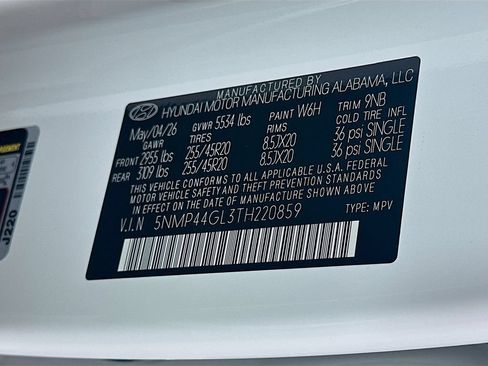 New 2026 Hyundai Santa Fe Limited FWD image 23